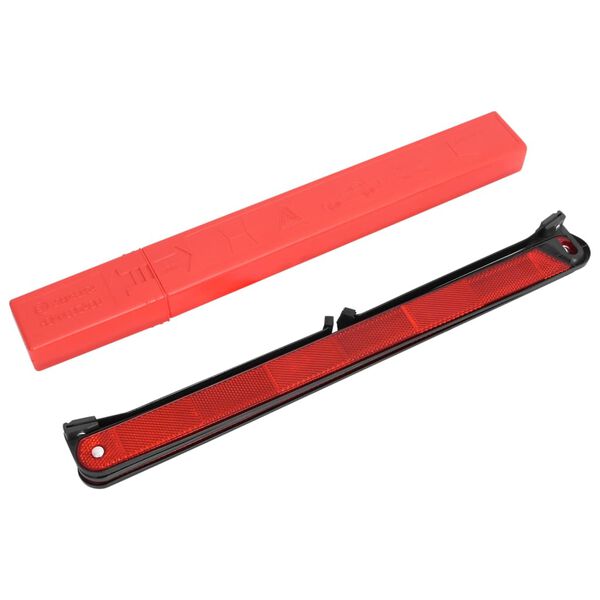vidaXL Τρίγωνα Ασφαλείας 4 τεμ. Κόκκινα 56,5 x 36,5 x 44,5 εκ.