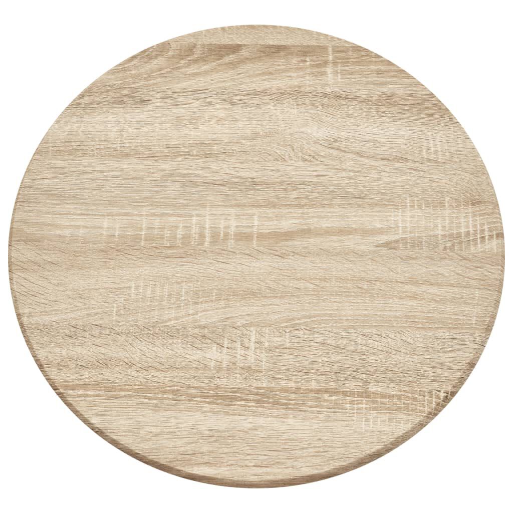 vidaXL Τραπέζι Μπαρ Χρώμα Δρυός 60 x 107,5 εκ. από MDF
