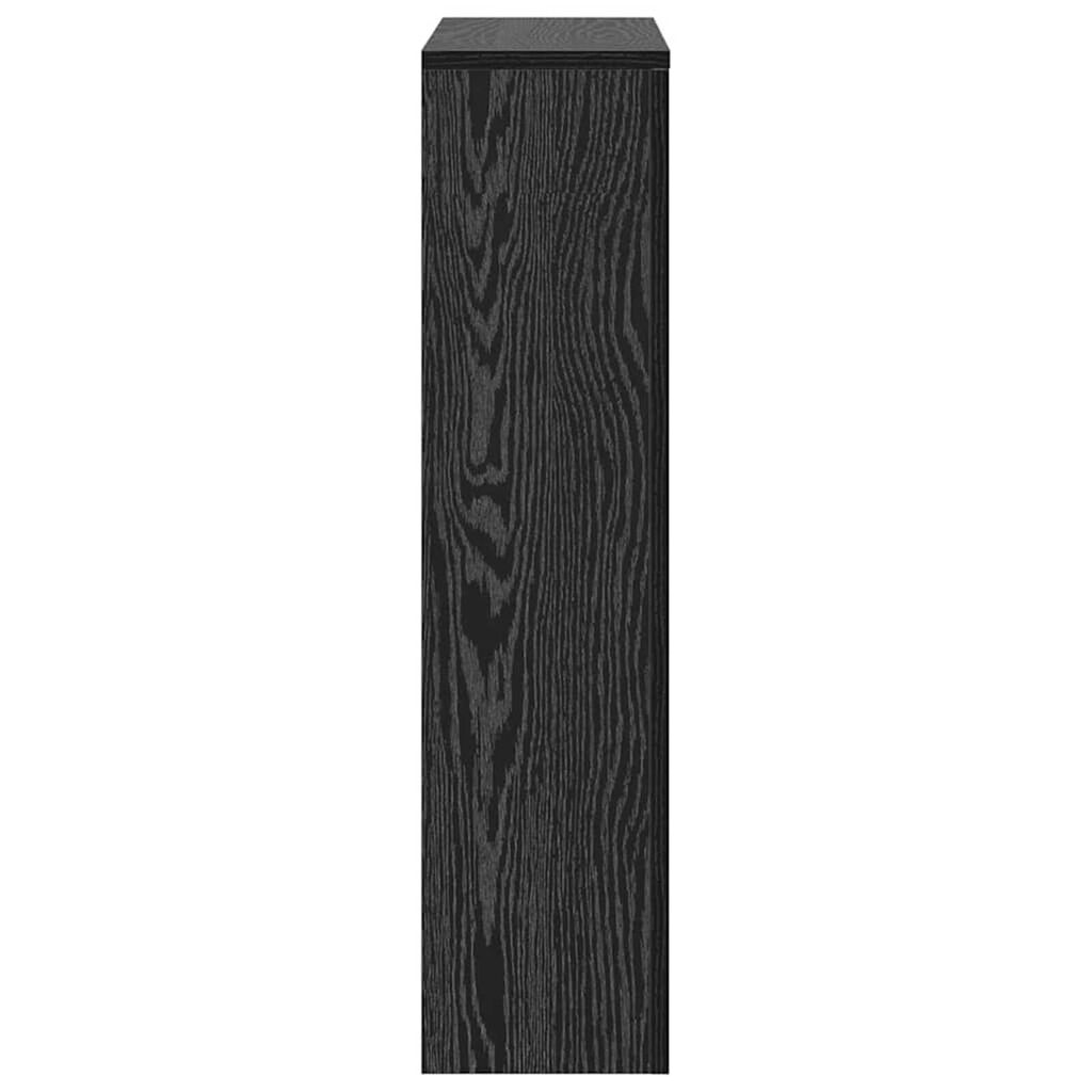 vidaXL Καπάκι Καλοριφέρ Μαύρη Οξυά 78 x 20 x 82 cm