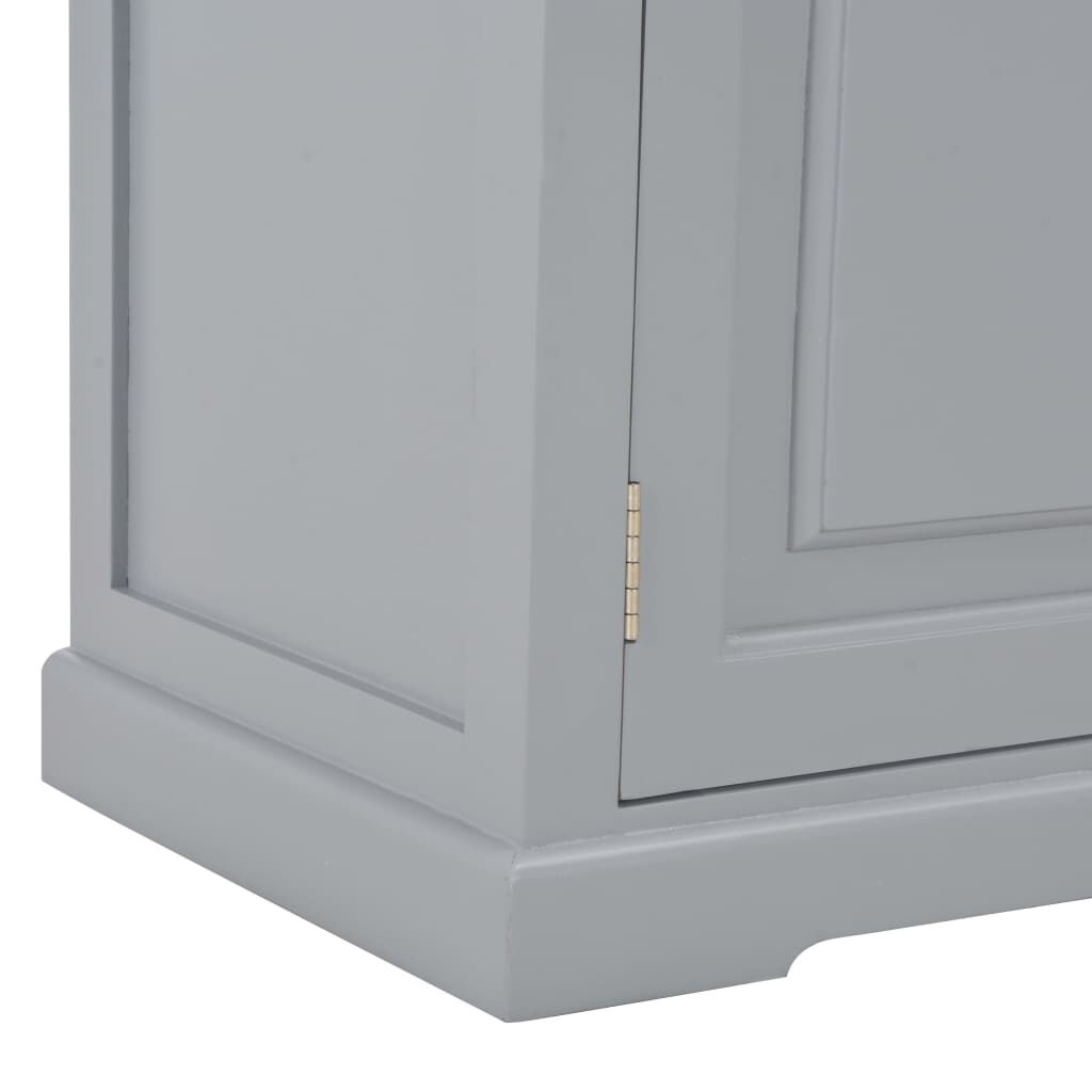 vidaXL Έπιπλο Τηλεόρασης Γκρι 120 x 30 x 40 εκ. Ξύλινο