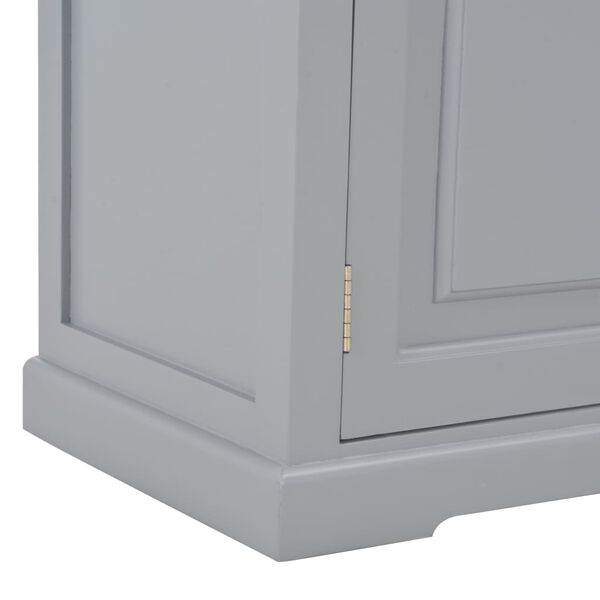 vidaXL Έπιπλο Τηλεόρασης Γκρι 120 x 30 x 40 εκ. Ξύλινο