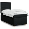 vidaXL &Kappa;&rho;&epsilon;&beta;ά&tau;&iota; Boxspring &mu;&epsilon; &Sigma;&tau;&rho;ώ&mu;&alpha; &Mu;&alpha;ύ&rho;&omicron; 90x200 &epsilon;&kappa;. &Upsilon;&phi;&alpha;&sigma;&mu;ά&tau;&iota;&nu;&omicron;