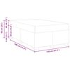 vidaXL &Sigma;&kappa;&epsilon;&lambda;&epsilon;&tau;ό&sigmaf; &Kappa;&rho;&epsilon;&beta;&alpha;&tau;&iota;&omicron;ύ &mu;&epsilon; &sigma;&tau;&rho;ώ&mu;&alpha; &Kappa;&rho;&epsilon;&mu; 120 x 190 cm ύ&phi;&alpha;&sigma;&mu;&alpha;