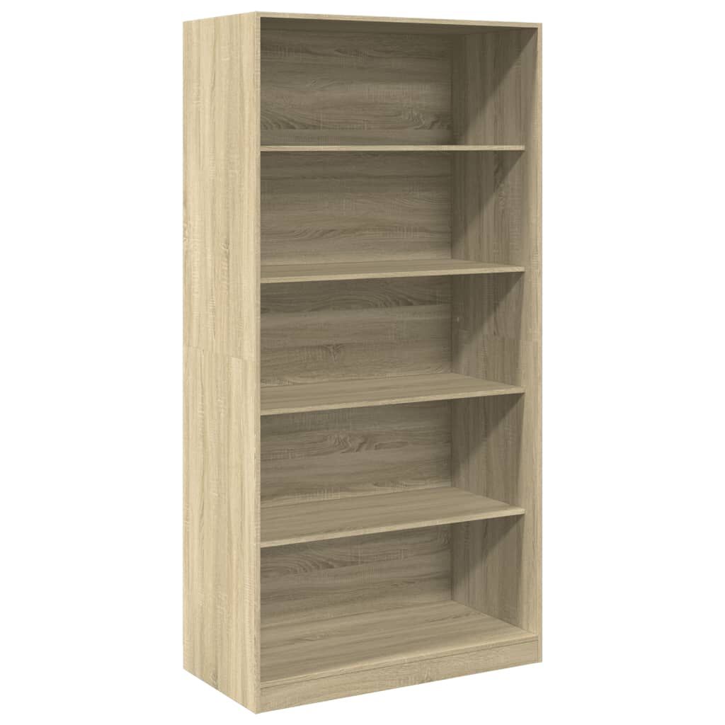 vidaXL Ντουλάπα Χρώμα Sonoma Δρυς 100x50x200εκ. από Επεξεργασμένο Ξύλο
