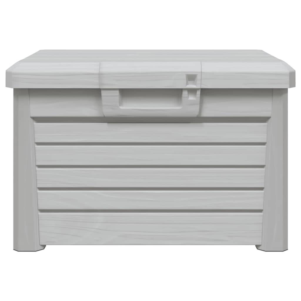 vidaXL Κουτί Μαξιλαριών Εξ Χώρου Γκρι 73x50,5x46,5 εκ Πολυπροπυλένιο