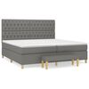 vidaXL &Kappa;&rho;&epsilon;&beta;ά&tau;&iota; Boxspring &mu;&epsilon; &Sigma;&tau;&rho;ώ&mu;&alpha; &Sigma;&kappa;&omicron;ύ&rho;&omicron; &Gamma;&kappa;&rho;&iota; 200x200 &epsilon;&kappa;. &Upsilon;&phi;&alpha;&sigma;&mu;ά&tau;&iota;&nu;&omicron;