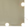 vidaXL Μπουντουάρ με LED Όψη Παλαιού Ξύλου 60 x 40 x 140 εκ.