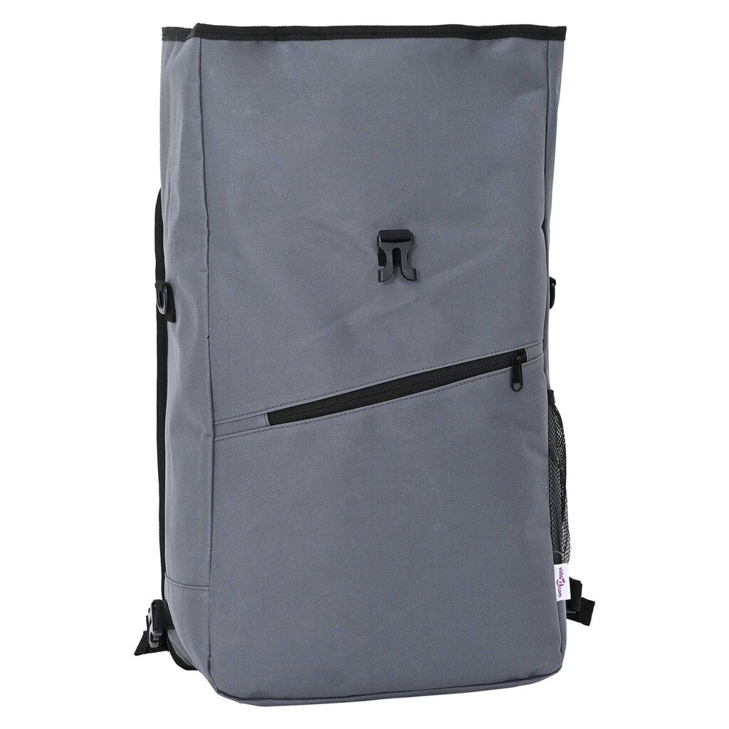 vidaXL Τσάντα Ποδηλάτου για Ράφι 25 L Γκρι 33x16x48 εκ.