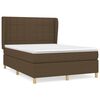 vidaXL &Kappa;&rho;&epsilon;&beta;ά&tau;&iota; Boxspring &mu;&epsilon; &Sigma;&tau;&rho;ώ&mu;&alpha; &Sigma;&kappa;&omicron;ύ&rho;&omicron; &Kappa;&alpha;&phi;έ 140x190 &epsilon;&kappa;. &Upsilon;&phi;&alpha;&sigma;&mu;ά&tau;&iota;&nu;&omicron;