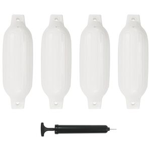 vidaXL &Pi;&rho;&omicron;&phi;&upsilon;&lambda;&alpha;&kappa;&tau;ή&rho;&epsilon;&sigmaf; &Sigma;&kappa;ά&phi;&omicron;&upsilon;&sigmaf; 4 &tau;&epsilon;&mu;. &Lambda;&epsilon;&upsilon;&kappa;&omicron;ί 41 x 11,5 &epsilon;&kappa;. &alpha;&pi;ό PVC