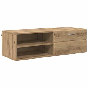 vidaXL Ξύλινο Ντουλάπι με συρτάρι Artisan Oak 100,5 x 39 x 30 εκ