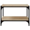vidaXL Έπιπλο Τηλεόρασης Sonoma Δρυς 60x33x41 εκ. Επεξ. Ξύλο & Ατσάλι