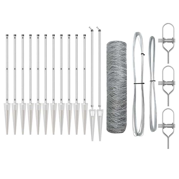 vidaXL &Sigma;&tau;ύ&lambda;&omicron;&sigmaf; &Pi;&epsilon;&rho;&iota;&phi;&rho;ά&xi;&epsilon;&omega;&nu; &Alpha;&sigma;&eta;&mu;ί 10 x 1 &mu; (36 mm &pi;&lambda;έ&gamma;&mu;&alpha;) &Alpha;&tau;&sigma;ά&lambda;&iota;