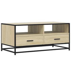vidaXL &Tau;&rho;&alpha;&pi;&epsilon;&zeta;ά&kappa;&iota; &Sigma;&alpha;&lambda;&omicron;&nu;&iota;&omicron;ύ Sonoma &Delta;&rho;&upsilon;&sigmaf; 100x50x45&epsilon;&kappa; &Epsilon;&pi;&epsilon;&xi;. &Xi;ύ&lambda;&omicron; + &Mu;έ&tau;&alpha;&lambda;&lambda;&omicron;