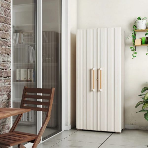 Keter Ντουλάπα Αποθήκευσης Πολυχρηστική Groove Μπεζ/Χρώμα Άμμου