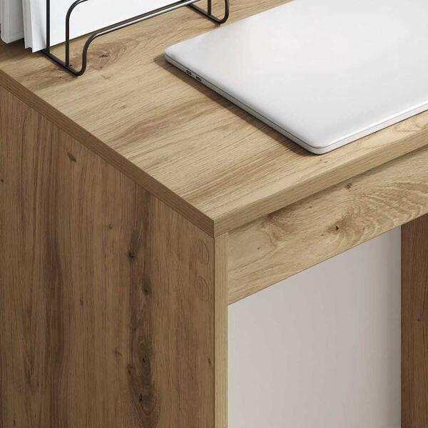 vidaXL Γραφείο artisan δρυς 60 x 40 x 76 εκ. Επεξεργασμένο ξύλο
