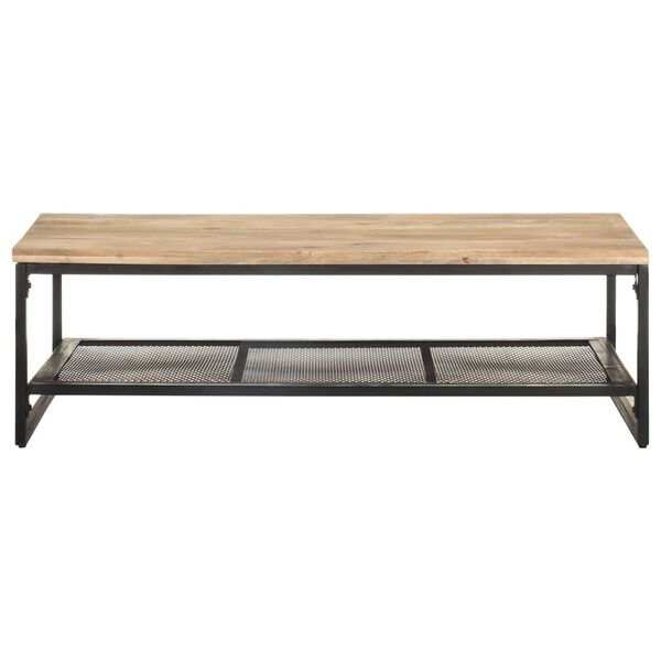 vidaXL Τραπεζάκι Σαλονιού 110 x 60 x 35 εκ. από Μασίφ Ξύλο Μάνγκο