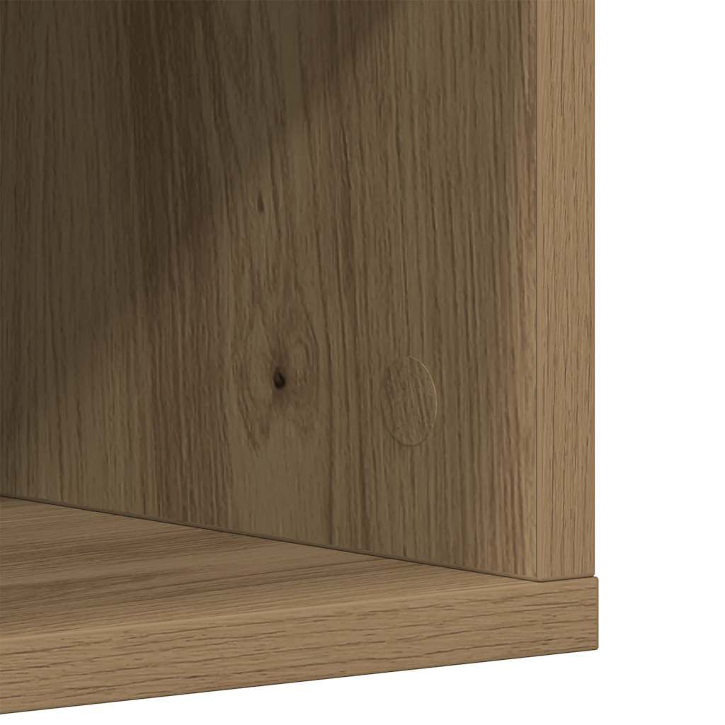 vidaXL Ντουλάπι παπουτσιών Artisan Oak 54x34x183cm Κατασκευασμένο ξύλο