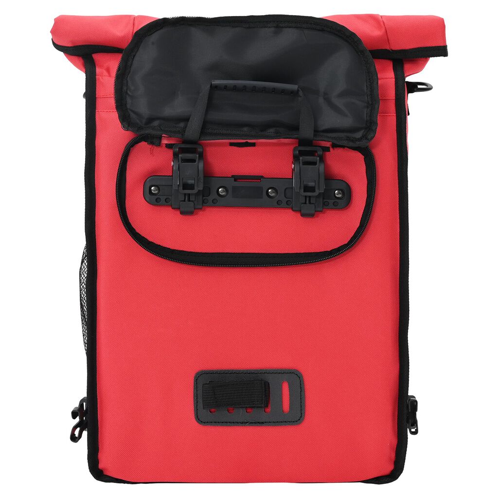 vidaXL Τσάντα Ποδηλάτου για Πάνιου 20 L Κόκκινη 31x13x58 εκ