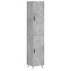 vidaXL &Nu;&tau;&omicron;&upsilon;&lambda;ά&pi;&iota; &Gamma;&kappa;&rho;&iota; &Sigma;&kappa;&upsilon;&rho;&omicron;&delta;έ&mu;&alpha;&tau;&omicron;&sigmaf; 34,5x34x180 &epsilon;&kappa;. &Epsilon;&pi;&epsilon;&xi;&epsilon;&rho;&gamma;&alpha;&sigma;&mu;έ&nu;&omicron; &Xi;ύ&lambda;&omicron;