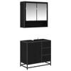vidaXL &Sigma;&epsilon;&tau; &Epsilon;&pi;ί&pi;&lambda;&omega;&nu; &Mu;&pi;ά&nu;&iota;&omicron;&upsilon; 2 &tau;&mu;&chi;. &Mu;&alpha;ύ&rho;&eta; &Omicron;&xi;&upsilon;ά 65 x 33 x 60 &epsilon;&kappa;