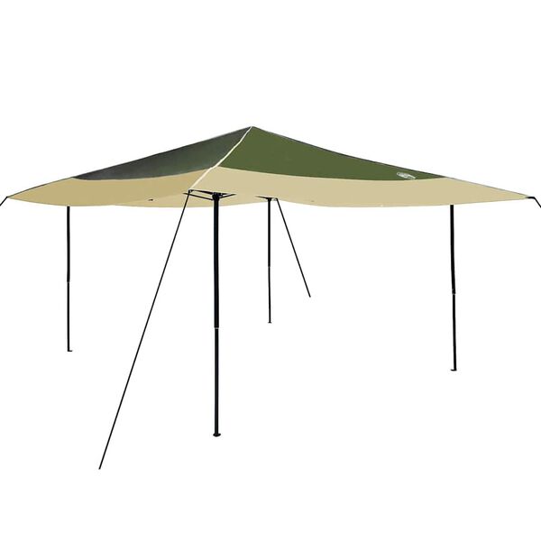 vidaXL Σκηνή Canopy Pop-up Πράσινο 400 x 400 cm ύφασμα