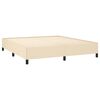 vidaXL &Kappa;&rho;&epsilon;&beta;ά&tau;&iota; Boxspring &mu;&epsilon; &Sigma;&tau;&rho;ώ&mu;&alpha; &Kappa;&rho;&epsilon;&mu; 180x200 &epsilon;&kappa;. &Upsilon;&phi;&alpha;&sigma;&mu;ά&tau;&iota;&nu;&omicron;