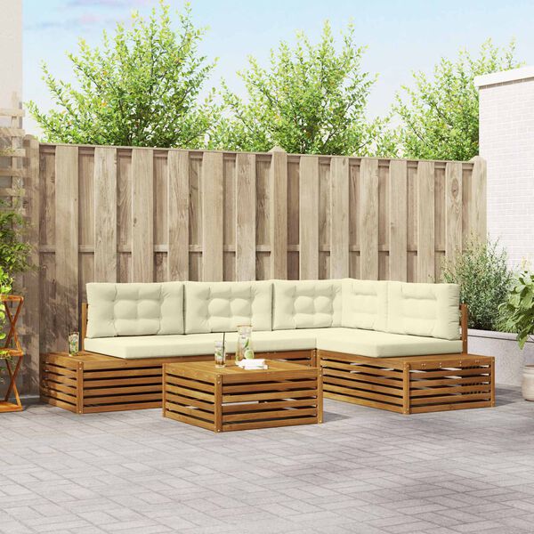 vidaXL &Sigma;&epsilon;&iota;&rho;ά &Kappa;&alpha;&nu;&alpha;&pi;έ &Epsilon;&xi;&omega;&tau;&epsilon;&rho;&iota;&kappa;&omicron;ύ &mu;&epsilon; &mu;&alpha;&xi;&iota;&lambda;ά&rho;&iota; 5 &Tau;&epsilon;&mu;ά&chi;&iota;&omicron; &Phi;&upsilon;&sigma;&iota;&kappa;ό &kappa;&alpha;&iota; &Kappa;&rho;έ&mu;&alpha;