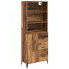 vidaXL Highboard &Pi;&alpha;&lambda;&iota;ό &Xi;ύ&lambda;&omicron; 69,5 x 34 x 180 &epsilon;&kappa;. &Epsilon;&pi;&epsilon;&xi;&epsilon;&rho;&gamma;&alpha;&sigma;&mu;έ&nu;&omicron; &xi;ύ&lambda;&omicron;