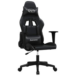 vidaXL &Kappa;&alpha;&rho;έ&kappa;&lambda;&alpha; Gaming &Mu;&alpha;ύ&rho;&eta; &alpha;&pi;ό &Sigma;&upsilon;&nu;&theta;&epsilon;&tau;&iota;&kappa;ό &Delta;έ&rho;&mu;&alpha;