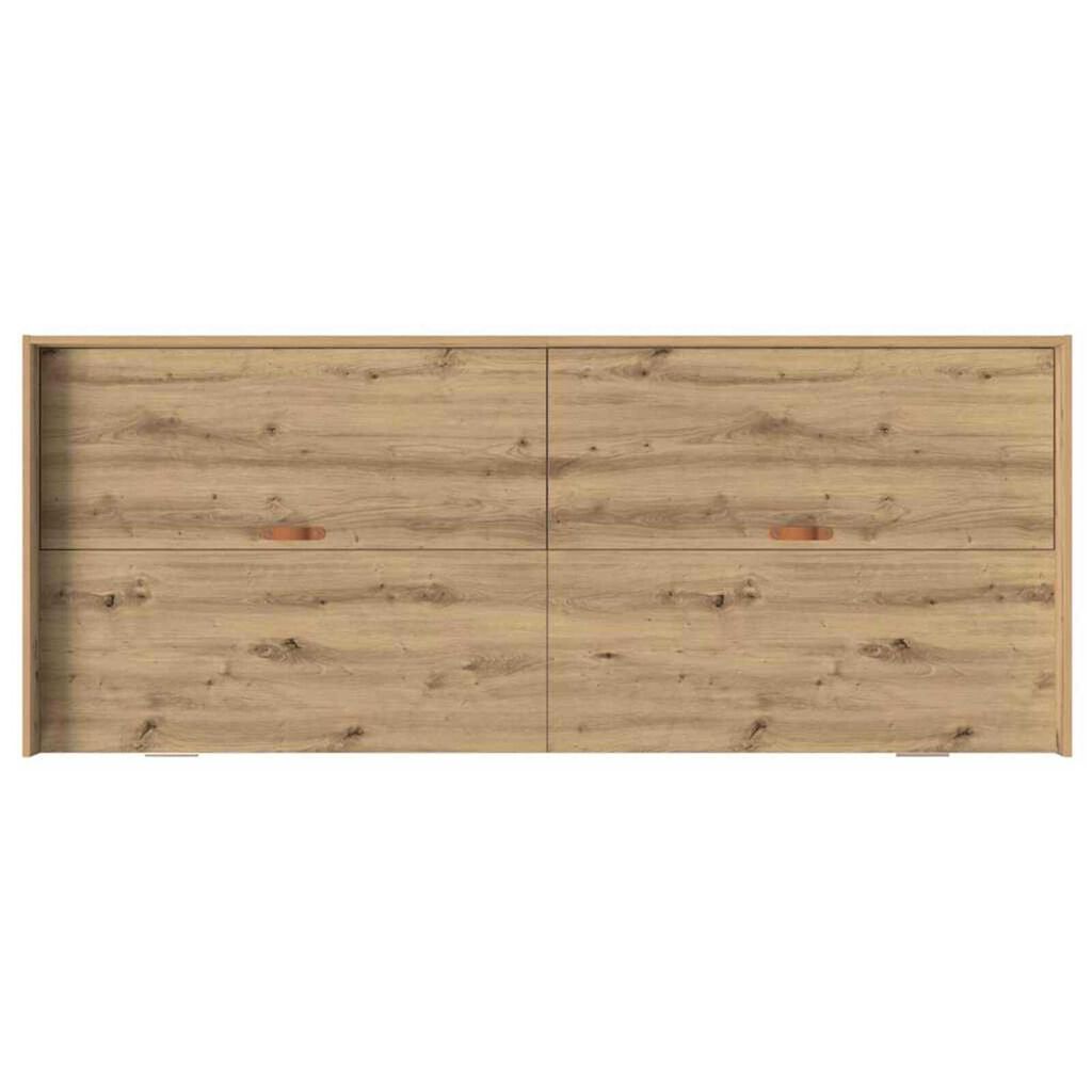 Κρεβάτι με αποθηκευτικό χώρο με κεφαλάρι Artisan Oak 90 x 200 cm