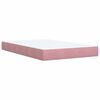 vidaXL &Kappa;&rho;&epsilon;&beta;ά&tau;&iota; Boxspring &mu;&epsilon; &Sigma;&tau;&rho;ώ&mu;&alpha; &Rho;&omicron;&zeta; 120x200 &epsilon;&kappa;. &Beta;&epsilon;&lambda;&omicron;ύ&delta;&iota;&nu;&omicron;