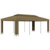 vidaXL &Kappa;&iota;ό&sigma;&kappa;&iota; &mu;&epsilon; &Delta;&iota;&pi;&lambda;ή &Omicron;&rho;&omicron;&phi;ή Taupe 3 x 6 &mu;. 180 &gamma;&rho;/&mu;&sup2;