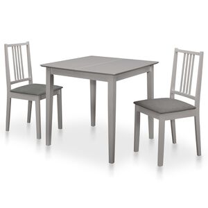 vidaXL &Sigma;&epsilon;&tau; &Tau;&rho;&alpha;&pi;&epsilon;&zeta;&alpha;&rho;ί&alpha;&sigmaf; 3 &Tau;&epsilon;&mu;&alpha;&chi;ί&omega;&nu; &Gamma;&kappa;&rho;&iota; &alpha;&pi;ό MDF