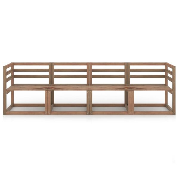 vidaXL &Kappa;&alpha;&nu;&alpha;&pi;έ&sigmaf; &Kappa;ή&pi;&omicron;&upsilon; &alpha;&pi;ό &Pi;&alpha;&lambda;έ&tau;&epsilon;&sigmaf; 4 &tau;&epsilon;&mu;. &Kappa;&alpha;&phi;έ &Epsilon;&mu;&pi;&omicron;&tau;&iota;&sigma;&mu;έ&nu;&omicron; &Xi;ύ&lambda;&omicron; &Pi;&epsilon;ύ&kappa;&omicron;&upsilon;