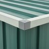 vidaXL Κουτί Αποθήκευσης Κήπου Πράσινο 129 x 67 x 65 εκ.