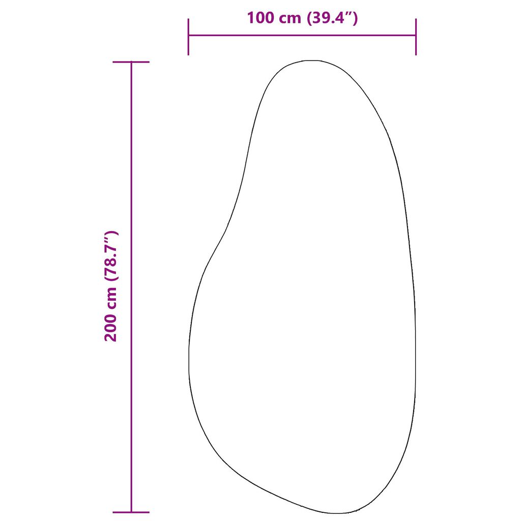 vidaXL Χαλιά Κρεμ Πολυεστέρας 100 x 200 εκ. Αντιολισθητικό Χαλιά Χώρου