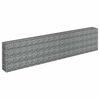 vidaXL Συρματοκιβώτιο-Γλάστρα Υπερυψωμένη 360x30x90 εκ. Γαλβ. Χάλυβας