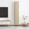 vidaXL Έπιπλο Τηλεόρασης 2 τεμ. Sonoma Δρυς 30,5x30x90 εκ. Επεξ. Ξύλο