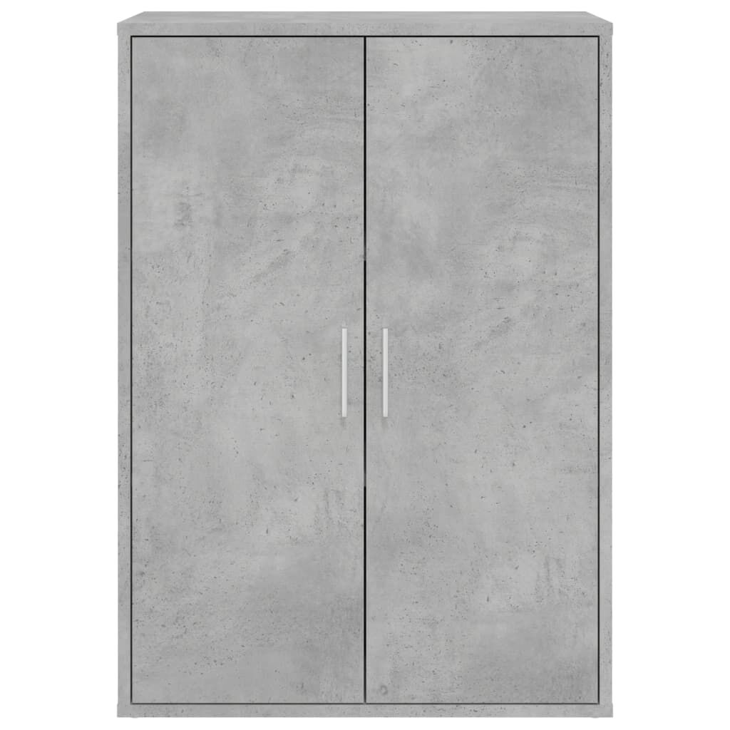 vidaXL Βοηθητικά Ντουλάπια 2 τεμ. Γκρι Σκυρ. 60x31x84 εκ. Επεξ. Ξύλο