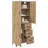 vidaXL Highboard Artisan Oak 69,5 x 34 x 180 &epsilon;&kappa;. &Epsilon;&pi;&epsilon;&xi;&epsilon;&rho;&gamma;&alpha;&sigma;&mu;έ&nu;&omicron; &xi;ύ&lambda;&omicron;