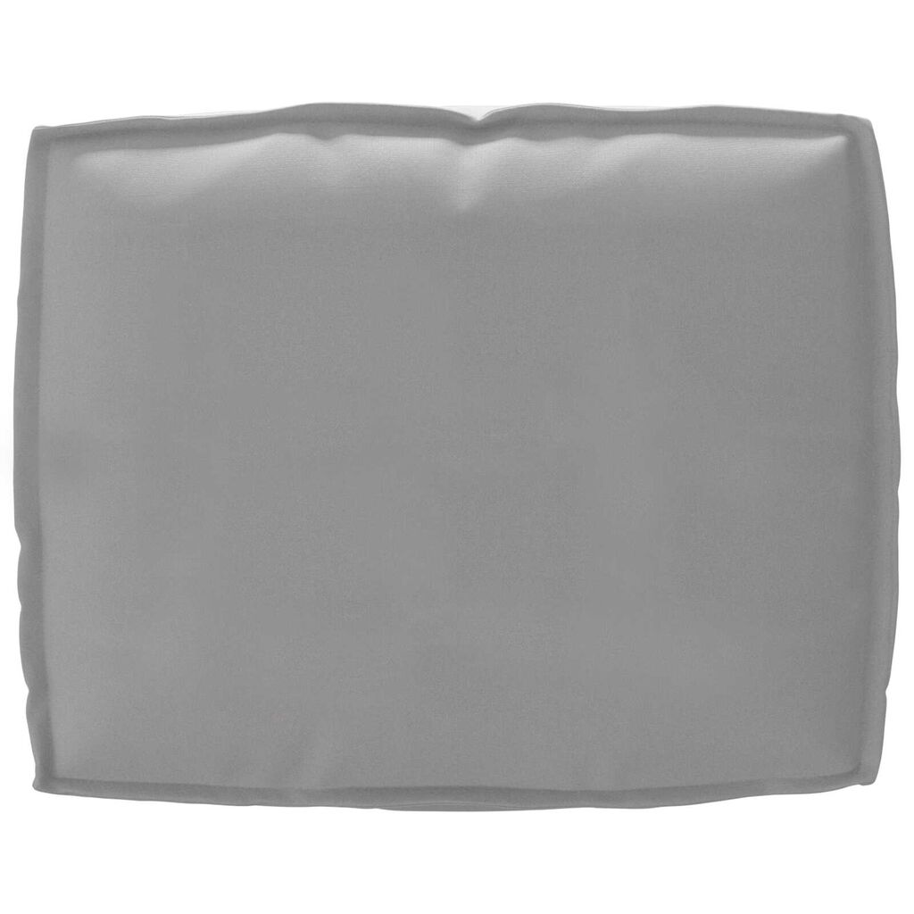 vidaXL Μαξιλάρι Παλέτας για Ανάκλινδρο Γκρι 50x40x12 εκ. Πολυεστέρας