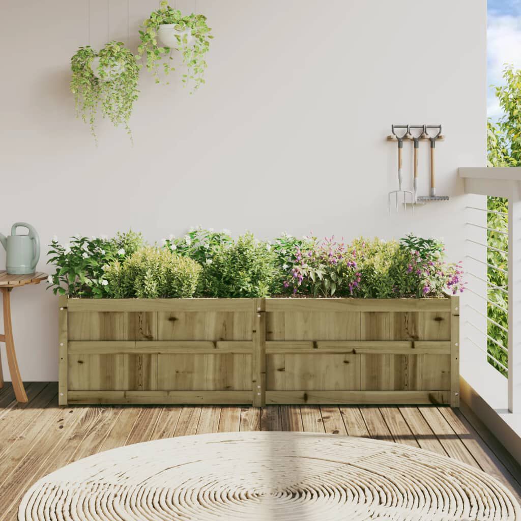 vidaXL Ζαρντινιέρα 180x50x50 εκ. από Εμποτισμένο Ξύλο Πεύκου