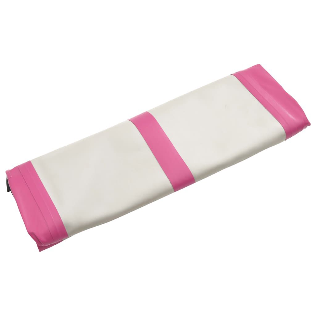 vidaXL Στρώμα Ενόργανης Φουσκωτό Ροζ 700 x 100 x 20 εκ. PVC με Τρόμπα