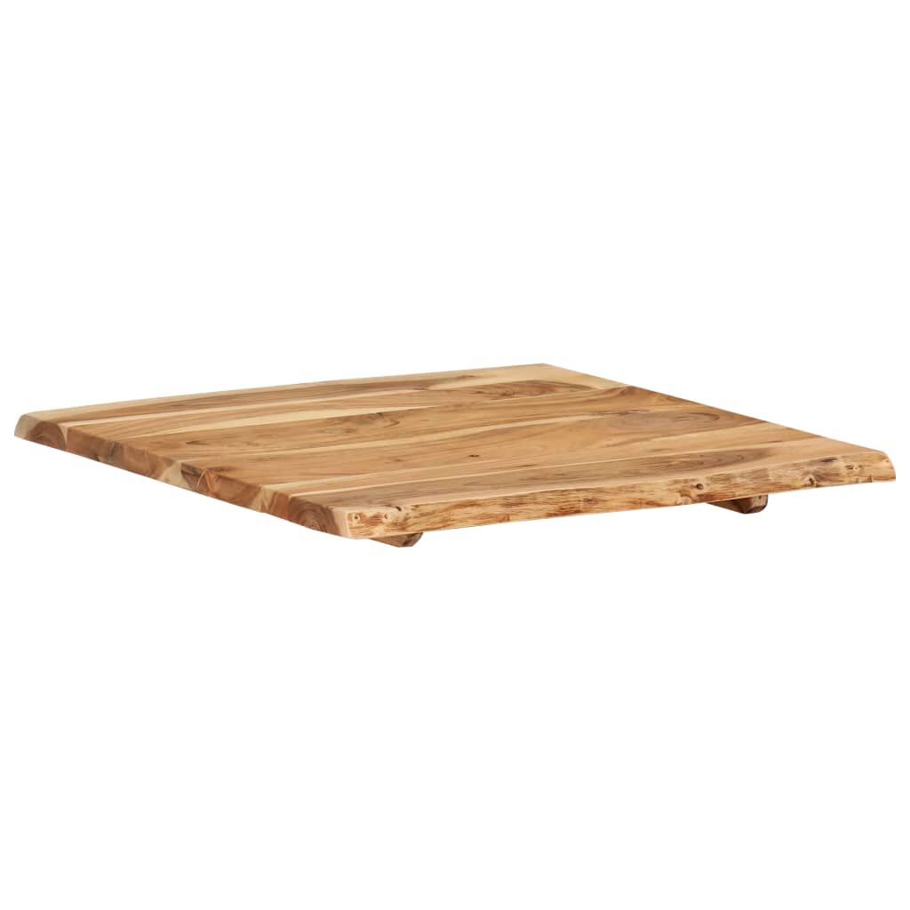 vidaXL Επιφάνεια Τραπεζιού 58 x (50-60) x 2,5 εκ. Μασίφ Ξύλο Ακακίας