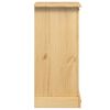 vidaXL Κομοδίνο Corona 53x39x84 εκ. από Μασίφ Ξύλο Πεύκου