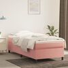 vidaXL &Kappa;&rho;&epsilon;&beta;ά&tau;&iota; Boxspring &mu;&epsilon; &Sigma;&tau;&rho;ώ&mu;&alpha; &Rho;&omicron;&zeta; 90x190 &epsilon;&kappa;. &Beta;&epsilon;&lambda;&omicron;ύ&delta;&iota;&nu;&omicron;