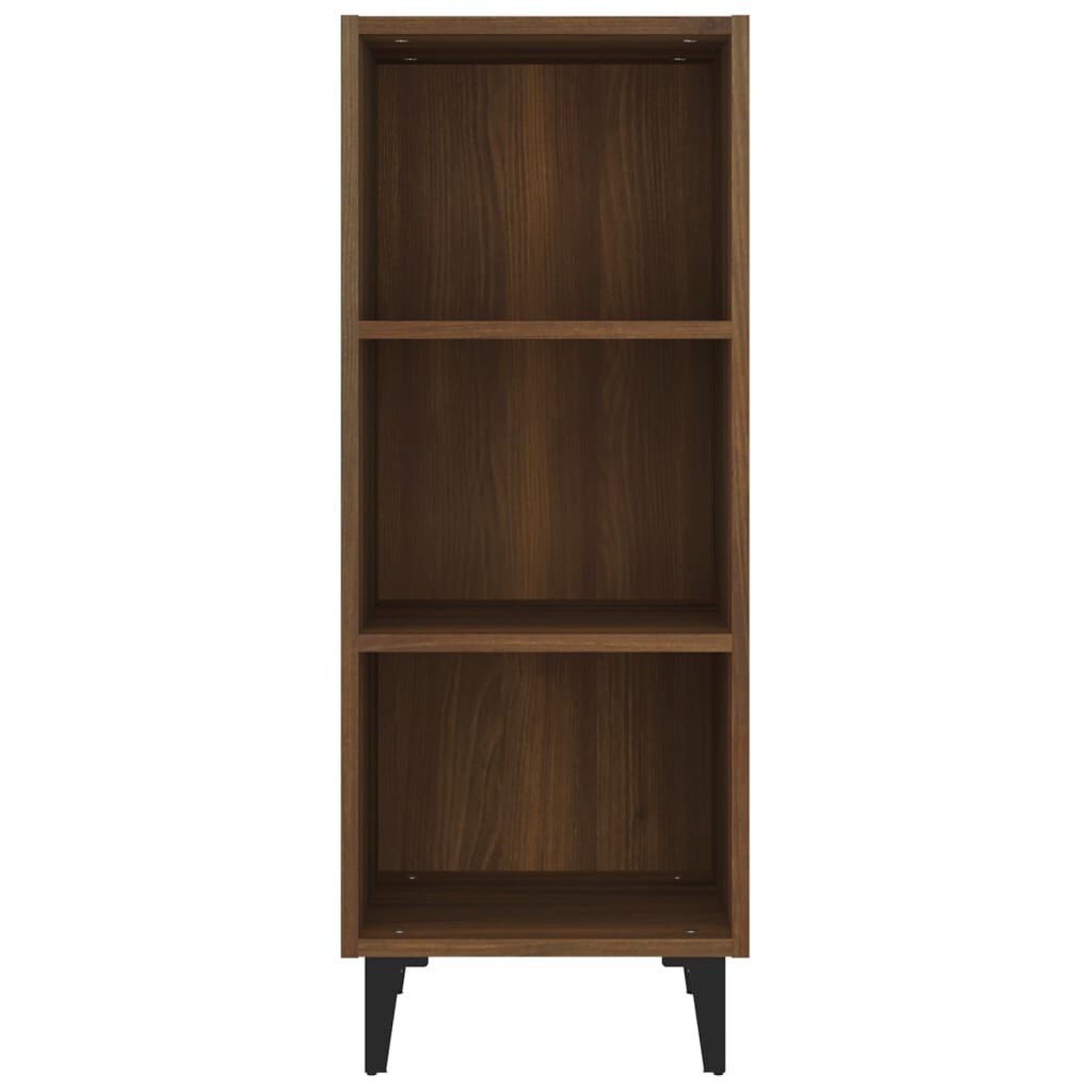 vidaXL Ντουλάπι Καφέ Δρυς 34,5x32,5x90 εκ. Επεξεργασμένο Ξύλο