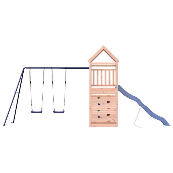 vidaXL Παιδική Χαρά Εξωτερικού Χώρου από Μασίφ Ξύλο Ψευδοτσούγκας