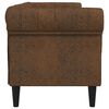 vidaXL Καναπές Chesterfield Άλλο Καφέ 201.5 x 74.5 x 74.5 εκατοστά